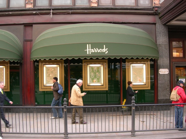 harrods Harrods Department Store, the epitome of British opulence